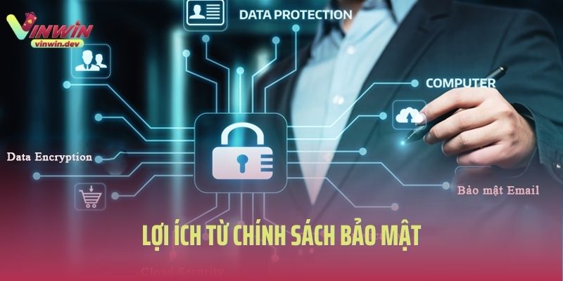 Lợi ích từ chính sách bảo mật Vinwin