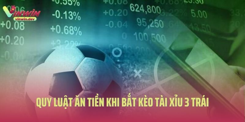 Quy luật ăn tiền khi bắt kèo tài xỉu 3 trái